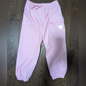 Hatley Classic Pink Kids Rain Pants